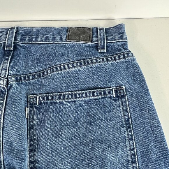 Y2K Levi's Silver Tab Jeans Men's 34x32* Relaxed Straight Blue Denim Tag 33x32 - Picture 9 of 16